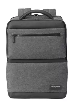 Рюкзак, мягкое отделение для ноутбука, двусторонняя молния Hedgren, цвет Stylisch Grey Grau