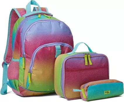 Рюкзак Multi Compartment Backpack Bundle w/ Lunch Box & Pencil Pouch Western Chief, цвет Ombre Glitter