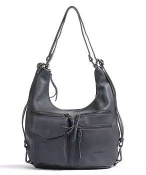 Рюкзак My Old Friends из зерненой кожи Fredsbruder, синий