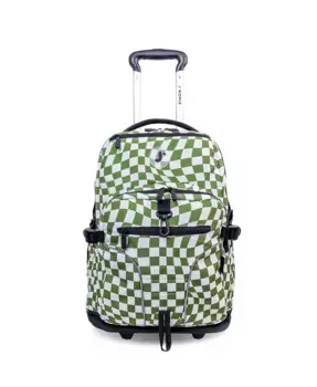 Рюкзак на колесах Lunar Laptop 19.5" J World, зеленый