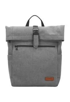 Рюкзак, нашивка, отделение для ноутбука, прорезной карман, однотонный PICARD, антрацит