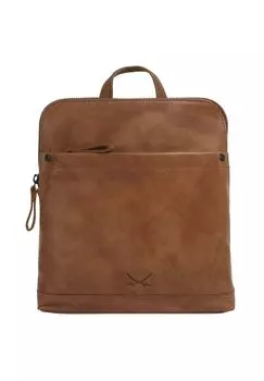 Рюкзак, натуральная кожа SANSIBAR, цвет Cognac