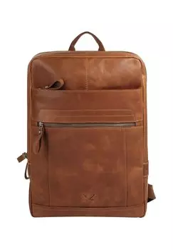 Рюкзак, натуральная кожа SANSIBAR, цвет Cognac