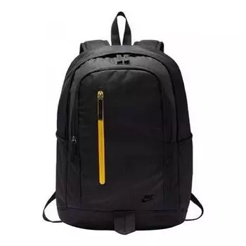 Рюкзак Nike Basic schoolbag Sports backpack Casual Unisex Black BA5532-011, черный