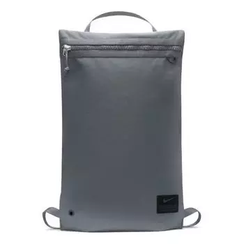 Рюкзак Nike UTILITY fabric Zipper Outdoor Cozy durable Training Gym Backpack Unisex Gray CQ9455-084, серый