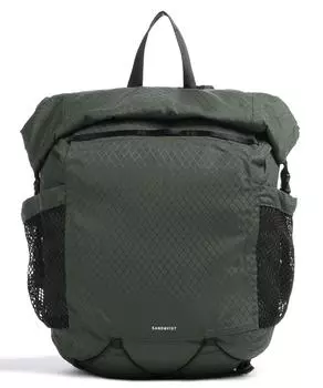 Рюкзак Nils Rolltop Stream Taped Taped, 13 дюймов из переработанного нейлона Sandqvist, зеленый