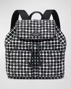 Рюкзак Noel из жаккардовой ткани kate spade new york, цвет Black Multi.