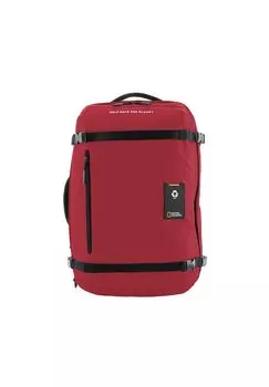 Рюкзак OCEAN из переработанных ПЭТ-бутылок NATIONAL GEOGRAPHIC, красный