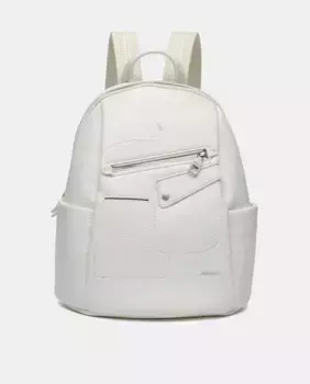 Рюкзак Oceans Diary из бежевого переработанного материала Abbacino, бежевый