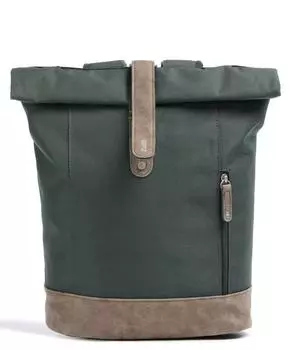 Рюкзак Olli O24 с закругленным верхом 13 полиэстер, искусственная кожа Zwei, зеленый