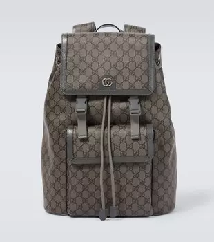 Рюкзак Ophidia GG Supreme из ткани Gucci, Gr.Blk/Gr.Grey/Gr.G/