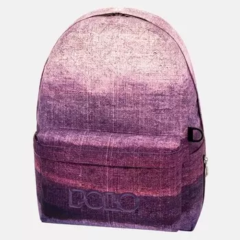 Рюкзак оригинальный шарф Polo, фиолетовый