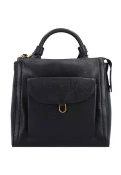 Рюкзак Parker City кожаный 24 см FOSSIL, черный