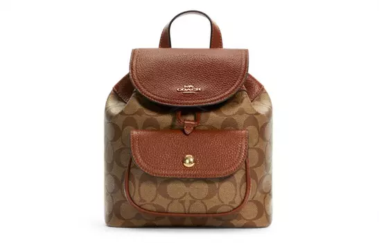 Рюкзак Pennie Leather Trumpets Women's Rusty COACH