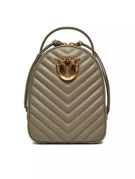 Рюкзак PINKO Love Click Mini Backpack . AI 24-25 PLTT 103614 A1J2, бежевый