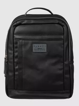 Рюкзак под кожу bugatti, черный