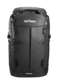 Рюкзак, полиэстер, с этикеткой, однотонный TATONKA, черный