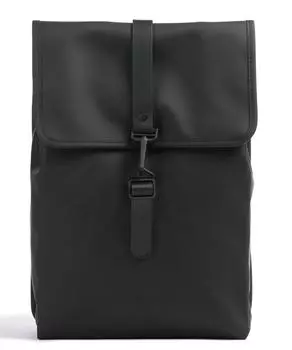 Рюкзак полиуретан, полиэстер Rains, черный