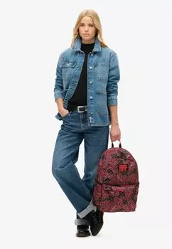 Рюкзак PRINTED MONTANA Superdry, черный