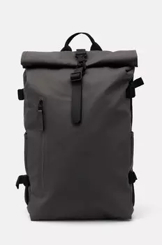 Рюкзак Rains Rolltop Rucksack Large W3, серый