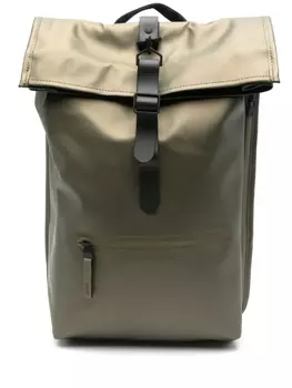 Рюкзак Rains Rolltop, зеленый