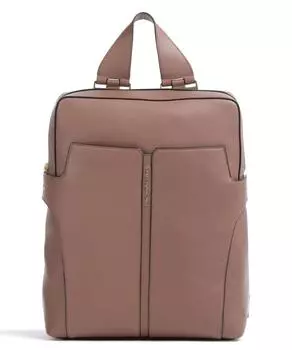 Рюкзак Ray 15 дюймов из мелкозернистой яловой кожи Piquadro, коричневый