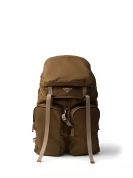 Рюкзак Re-Nylon Prada, коричневый
