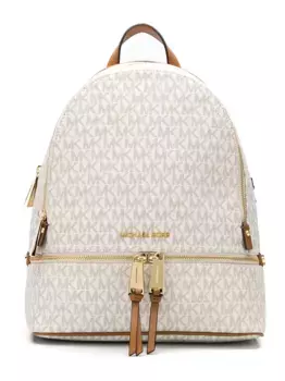 Рюкзак Rhea с логотипом MICHAEL KORS, белый