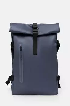 Рюкзак Rolltop Большой W3 Rains, синий