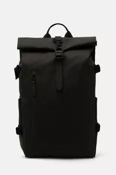 Рюкзак Rolltop Большой W3 Rains, зеленый