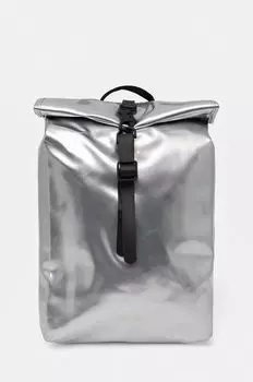 Рюкзак Rolltop Mini W3 Rains, серебряный