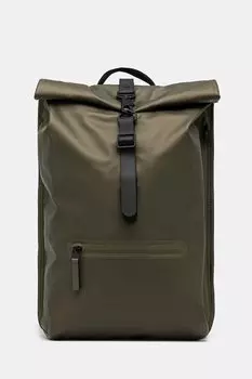 Рюкзак Rolltop Rucksack W1 Rains, зеленый