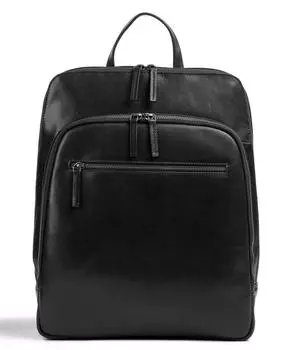 Рюкзак Roma 13 из мелкозернистой яловой кожи. Leonhard Heyden, черный
