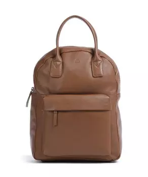 Рюкзак romina из зернистой яловой кожи Markberg, коричневый