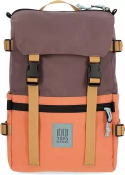 Рюкзак Rover Pack Classic Topo Designs, цвет Coral/Peppercorn