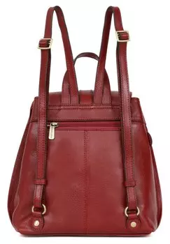 Рюкзак RPUBLIQUE Hexagona, темно-красный