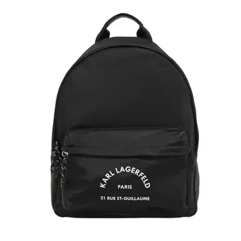 Рюкзак rsg из нейлона Karl Lagerfeld, черный