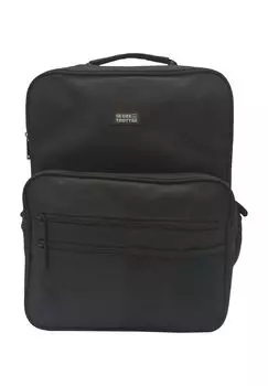 Рюкзак Running Items, органайзер, боковые отделения, однотонный Globetrotter, черный