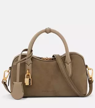 Рюкзак Ryder Small из искусственной замши через плечо Stella McCartney, хаки