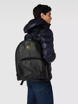 Рюкзак с аппликацией на этикетку модель «KING» Guess, черный