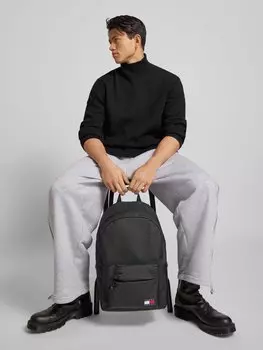 Рюкзак с этикеткой модель 'DAILY + DOME' Tommy Jeans, черный