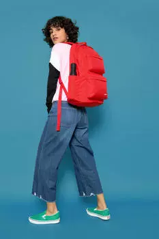 Рюкзак с двойной подкладкой Eastpak, красный