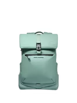 Рюкзак с клапаном PIQUADRO, зеленый