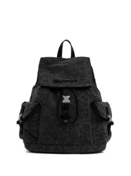 Рюкзак с кулиской и пряжкой Karl Lagerfeld Jeans, черный