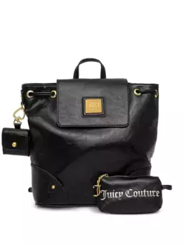 Рюкзак с кулиской Juicy Couture, черный