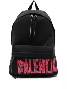 Рюкзак с логотипом BALENCIAGA, черный