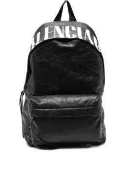 Рюкзак с логотипом BALENCIAGA, черный