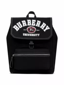 Рюкзак с логотипом Burberry, черный