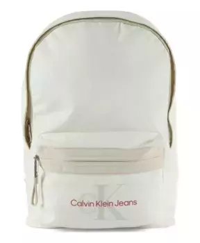 Рюкзак с логотипом Calvin Klein Jeans, бежевый