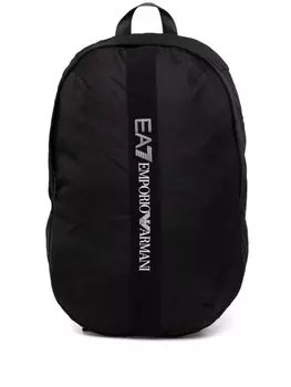 Рюкзак с логотипом Ea7 Emporio Armani, черный